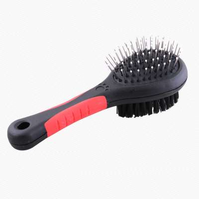 New Double Sides Dog Brush Grooming Pet Comb for Long Short Hair cat brush comb PBC06004