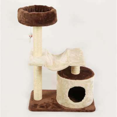 H82CM cat scratcher tree, cat tree pet scratch post CAT TOY