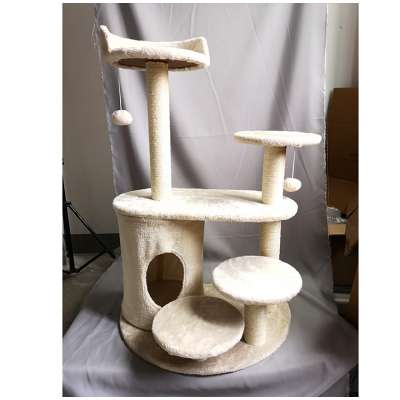 High Quality Sisal Carpet Cat Trees  pet home toy cat scratcher tree simple design wholesale PTC28017